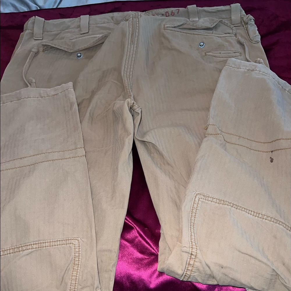Ralph Lauren mens cargo pants- Khaki